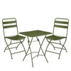 Evita Bistro Set (Green) - F2414