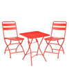 Evita Bistro Set (Red) - F2475