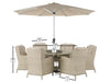 Chedworth 6 Seat Dining Set - F2107