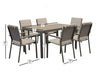 Zurich 6 Seat Dining Set - F2435