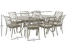 RHS Bridgewater 8 Seat Oval Set - Stone - F2451