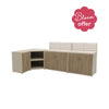 Romana L-Shape Outdoor Kitchen - F2518