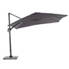 Lichfield Square Side Post Parasol (Grey) - F1835