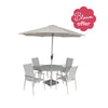 Sofia 4 Seat Dining Set - F2501