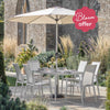 Sofia 6 Seat Dining Set - F2502