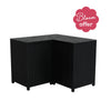 Bramley Double Door Corner Outdoor Kitchen Cabinet - F2537