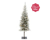SNOWY ALPBACH FIR 6FT PRELIT- T30