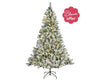 SNOWY IMPERIAL PINE 7FT PRELIT - T80